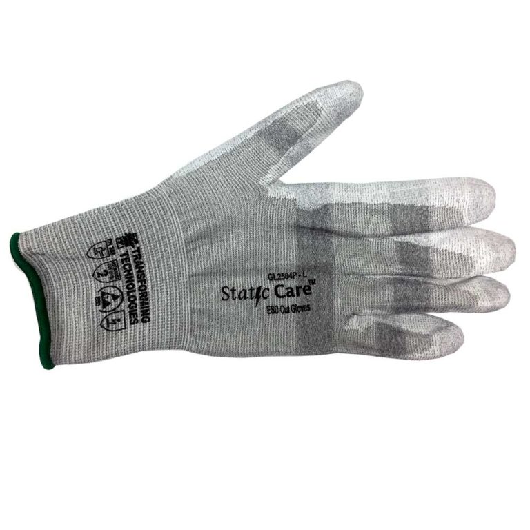 GL2500P ESD Level 3 Cut Resistant Gloves Palm Coated AntiStatic