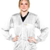White 8812 Series ESD Jackets: V-Neck, ESD Knit Cuff